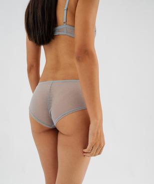 Shorty en dentelle et tulle femme (lot de 2) vue8 - GEMO(HOMWR FEM) - GEMO