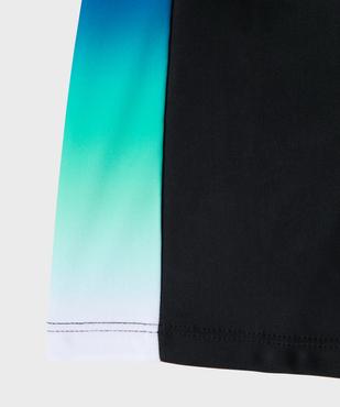 Shorty de bain avec bandes colorées garçon vue3 - GEMO (JUNIOR) - GEMO