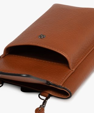 Pochette téléphone métallisée 2 en 1 femme vue4 - GEMO (ACCESS) - GEMO