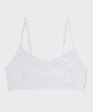 Brassière à fines bretelles fille  vue1 - GEMO 4G FILLE - GEMO