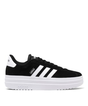 Baskets femme en cuir lisse avec semelle plateforme VL Court bold - Adidas vue7 - ADIDAS - GEMO