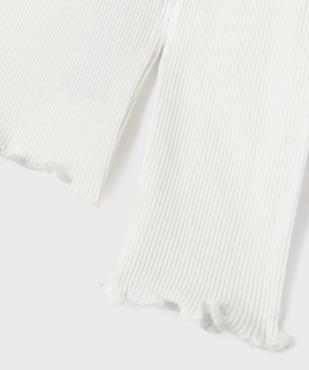 Tee-shirt manches longues finitions froncées fille vue2 - GEMO 4G FILLE - GEMO