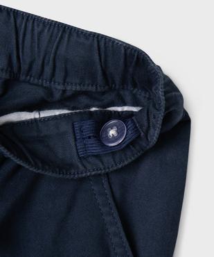 Pantalon cargo coupe regular garçon vue4 - GEMO (ENFANT) - GEMO