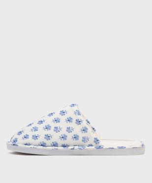 Chaussons mules à motifs fleuris femme - LuluCastagnette vue3 - LULUCASTAGNETTE - GEMO