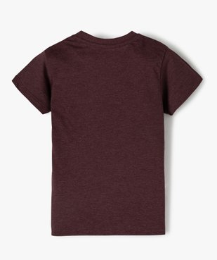 Tee-shirt fille motif fantaisie football vue3 - GEMO (ENFANT) - GEMO