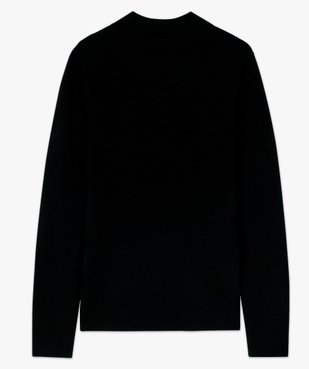 Pull femme col montant coloris uni vue4 - GEMO (MAILLE) - GEMO