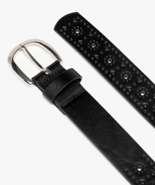 Ceinture femme avec perforations fantaisie vue2 - GEMO (ACCESS) - GEMO