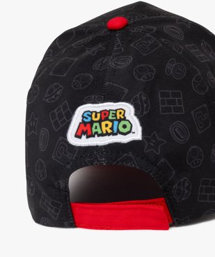 Casquette bicolore avec motif garçon - Super Mario vue2 - MARIO - GEMO