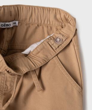 Pantalon cargo coupe regular garçon vue2 - GEMO (ENFANT) - GEMO