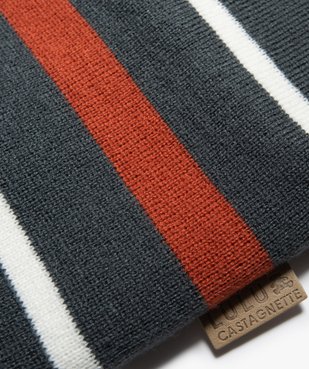 Echarpe snood enfant à rayures - LuluCastagnette vue2 - LULUCASTAGNETTE - GEMO