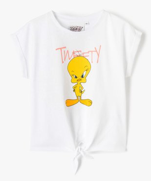 Tee-shirt fille avec motif Titi et Grosminet – Looney Tunes vue2 - LOONEY TUNES - GEMO