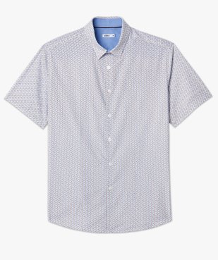 Chemise homme imprimée à manches courtes vue1 - GEMO (HOMME) - GEMO