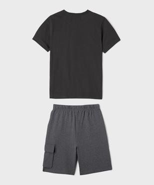 Pyjashort esprit vintage garçon - Camps United vue4 - CAMPS - GEMO