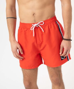 Short de bain homme look sportswear vue2 - GEMO (PLAGE) - GEMO