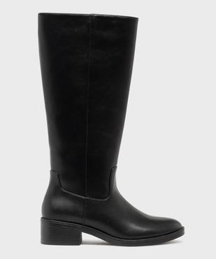 Bottes cavalières 2-en-1 avec guêtres en suédine amovibles femme vue7 - FOLLOW ME - GEMO