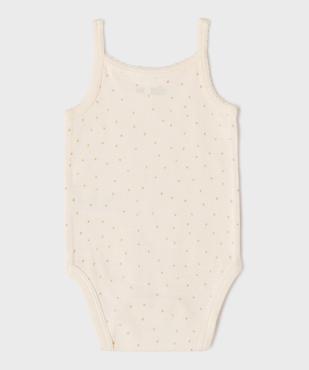 Body à bretelles à motifs bébé fille (lot de 3) vue4 - GEMO 4G BEBE - GEMO