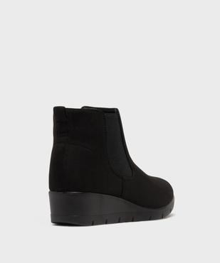 Boots confort à talon compensé femme vue4 - G'FLEX - GEMO