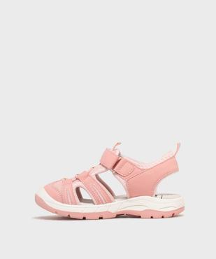 Sandales à bout fermé fermeture scratch fille - Lovely Wings vue3 - LOVELY WINGS - GEMO