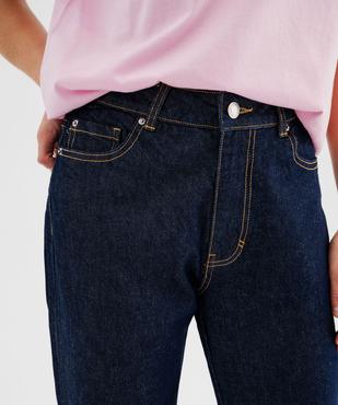 Jean cropped straight taille normale femme vue2 - GEMO 4G FEMME - GEMO