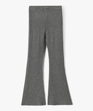 Pantalon en maille côtelée coupe flare fille vue3 - GEMO (ENFANT) - GEMO