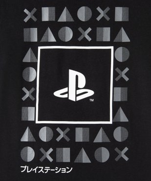 Tee-shirt garçon à manches courtes imprimé - PlayStation vue3 - PLAYSTATION - GEMO