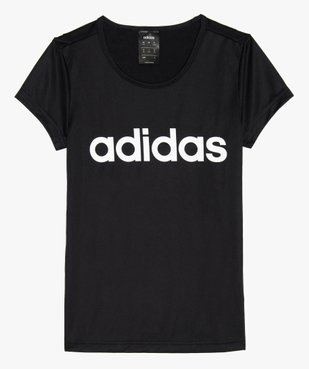 Tee-shirt fille respirant avec empiècement mesh au dos - Adidas vue1 - ADIDAS - GEMO