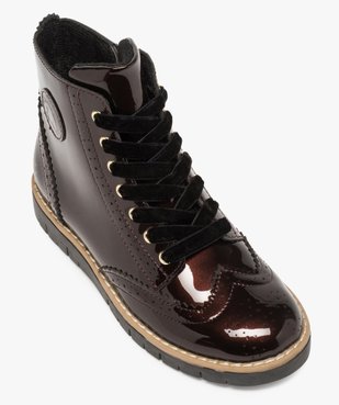 Bottines fille façon derbies vernies – Lulu Castagnette vue5 - LULU CASTAGNETT - GEMO