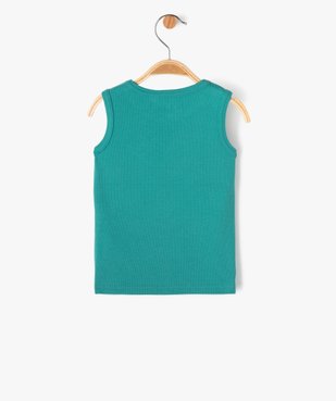 Débardeur en maille côtelée bébé garçon vue3 - GEMO(BEBE DEBT) - GEMO