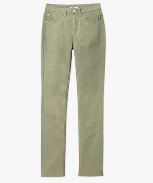 Pantalon coupe Regular taille normale femme vue4 - GEMO 4G FEMME - GEMO