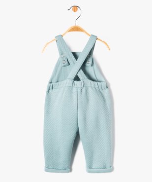 Salopette en molleton imprimé bébé vue5 - GEMO(BB COUCHE) - GEMO
