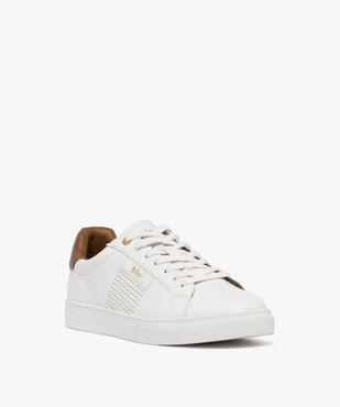Baskets basses à lacets avec semelle contrastante homme - Lee Cooper vue3 - LEE COOPER - GEMO