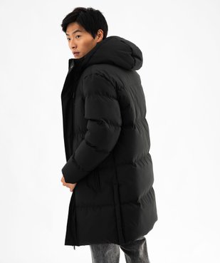 Manteau matelassé avec capuche homme - Nines vue3 - NINES - GEMO
