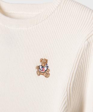Pull en maille côtelée fille - LuluCastagnette vue2 - LULUCASTAGNETTE - GEMO