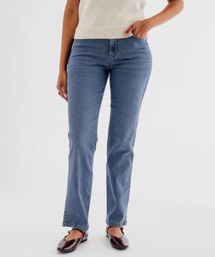 Jean Regular taille haute femme vue6 - GEMO(FEMME PAP) - GEMO