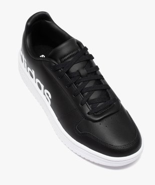 Baskets homme unies à lacets – Adidas Hoops 2.0 vue5 - ADIDAS - GEMO