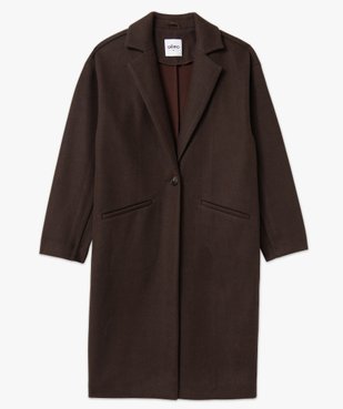 Manteau femme aspect drap de laine vue4 - GEMO(FEMME PAP) - GEMO