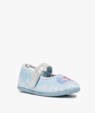 Chaussons fille babies pailletées Reine des Neige vue2 - REINE DES NEIGE - GEMO