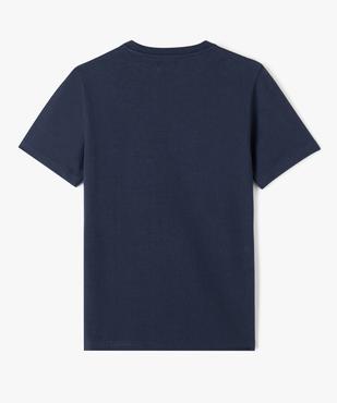 Tee-shirt imprimé manches courtes garçon vue3 - GEMO 4G GARCON - GEMO