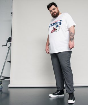 Tee-shirt homme grande taille imprimé football amércain - Team apparel vue6 - NFL - GEMO