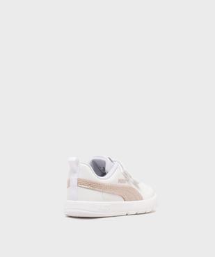 Baskets à scratch et détails pailletés bébé fille - Puma vue4 - PUMA - GEMO