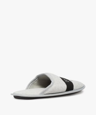 Mules d’intérieur homme avec inscription humoristique vue4 - GEMO(HOMWR HOM) - GEMO
