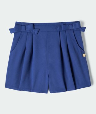 Short fille avec noeuds à la taille - LuluCastagnette vue2 - LULUCASTAGNETTE - GEMO