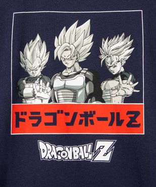 Tee-shirt garçon à manches courtes avec motif – Dragon Ball Z vue3 - DRAGON BALL Z - GEMO