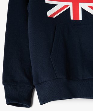 Sweat garçon à capuche avec motif vue3 - GEMO (ENFANT) - GEMO