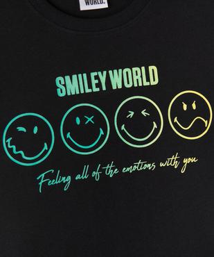 Pyjashort avec motifs Smiley garçon - Smiley World vue2 - SMILEY WORLD - GEMO