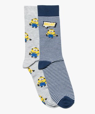 Chaussettes hommes à motifs – Les Minions vue1 - NBCUNIVERSAL - GEMO