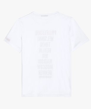 Tee-shirt garçon imprimé - La Casa de Papel vue3 - CASADEPAPEL - GEMO