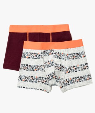 Boxer style streetwear - lot de 2 vue1 - GEMO (ENFANT) - GEMO