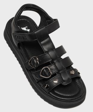 Sandales multibrides à détails cœurs fille - Chipie vue5 - CHIPIE - GEMO