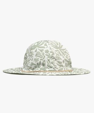 Chapeau réversible bébé fille vue1 - GEMO 4G BEBE - GEMO